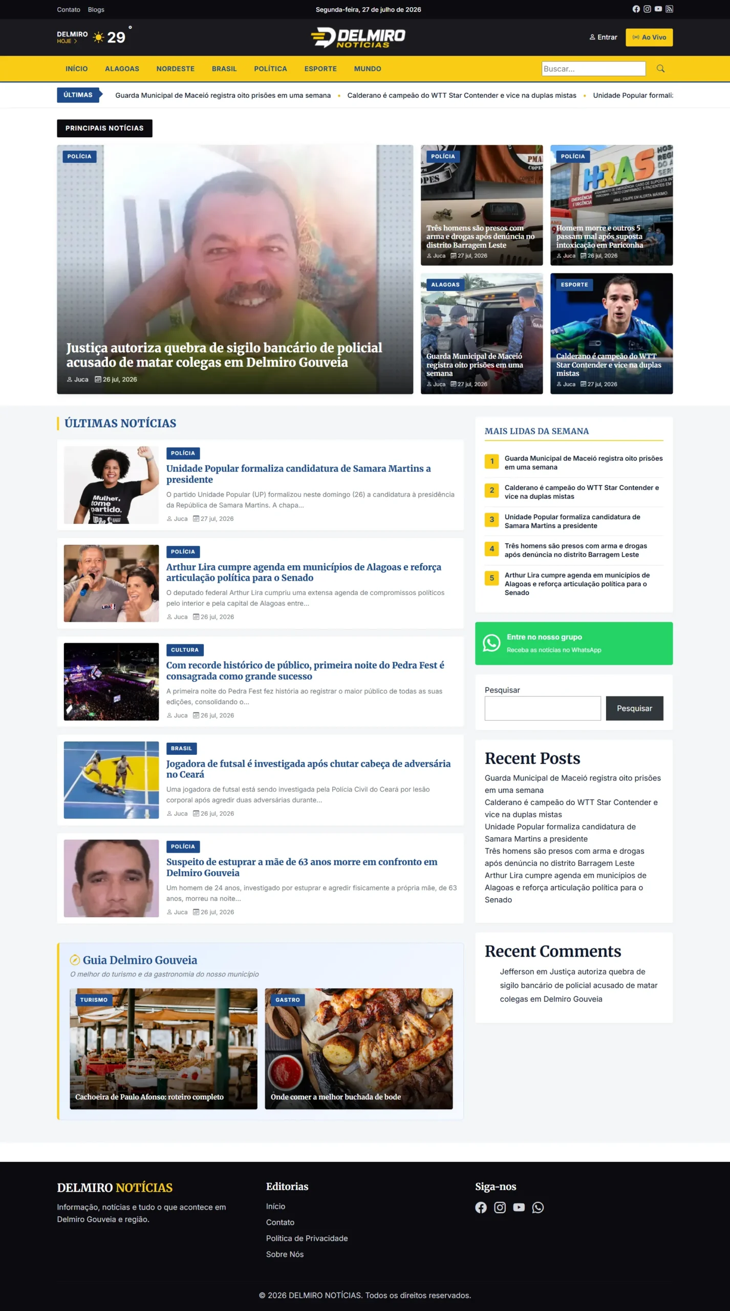 Portal de noticias